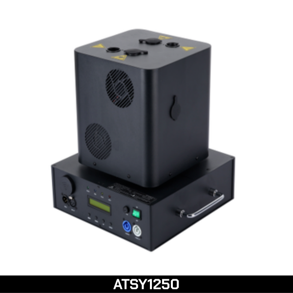 1250W Dual-Head Rotating Cold Spark Machine